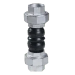 Threaded Union Rubber Joint